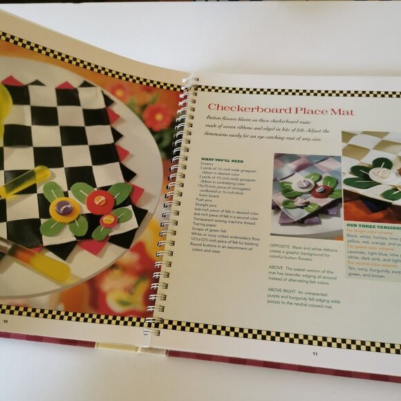 Mary Engelbreit's Crafts to Decorate Your Home Book, 1999 Projects Cozy DIY - Picture 7 of 10